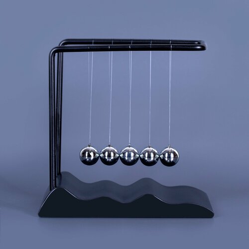 Маятник Ньютона Гармония черный 19 см 1600₽