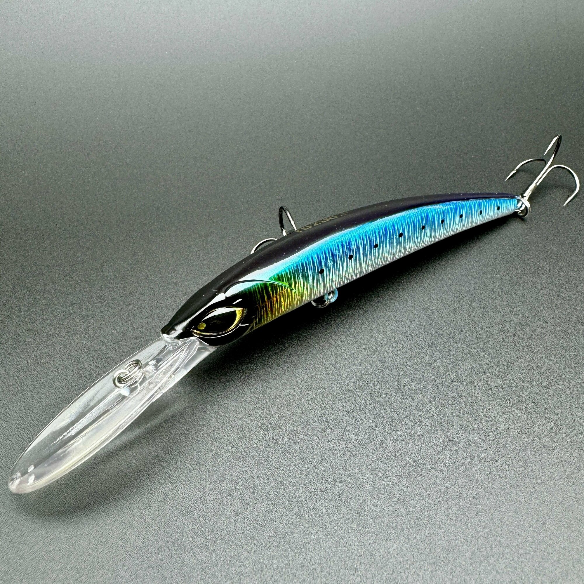 Воблер для троллинга YO-ZURI 110 Crystal minnow Deep diver(F) на щуку, сома, судака