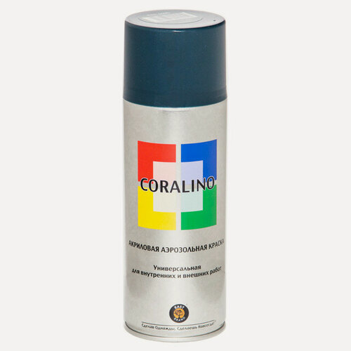 Изображение товара Краска аэрозольная CORALINO RAL 6005 зеленый мох 520мл, арт. C16005
