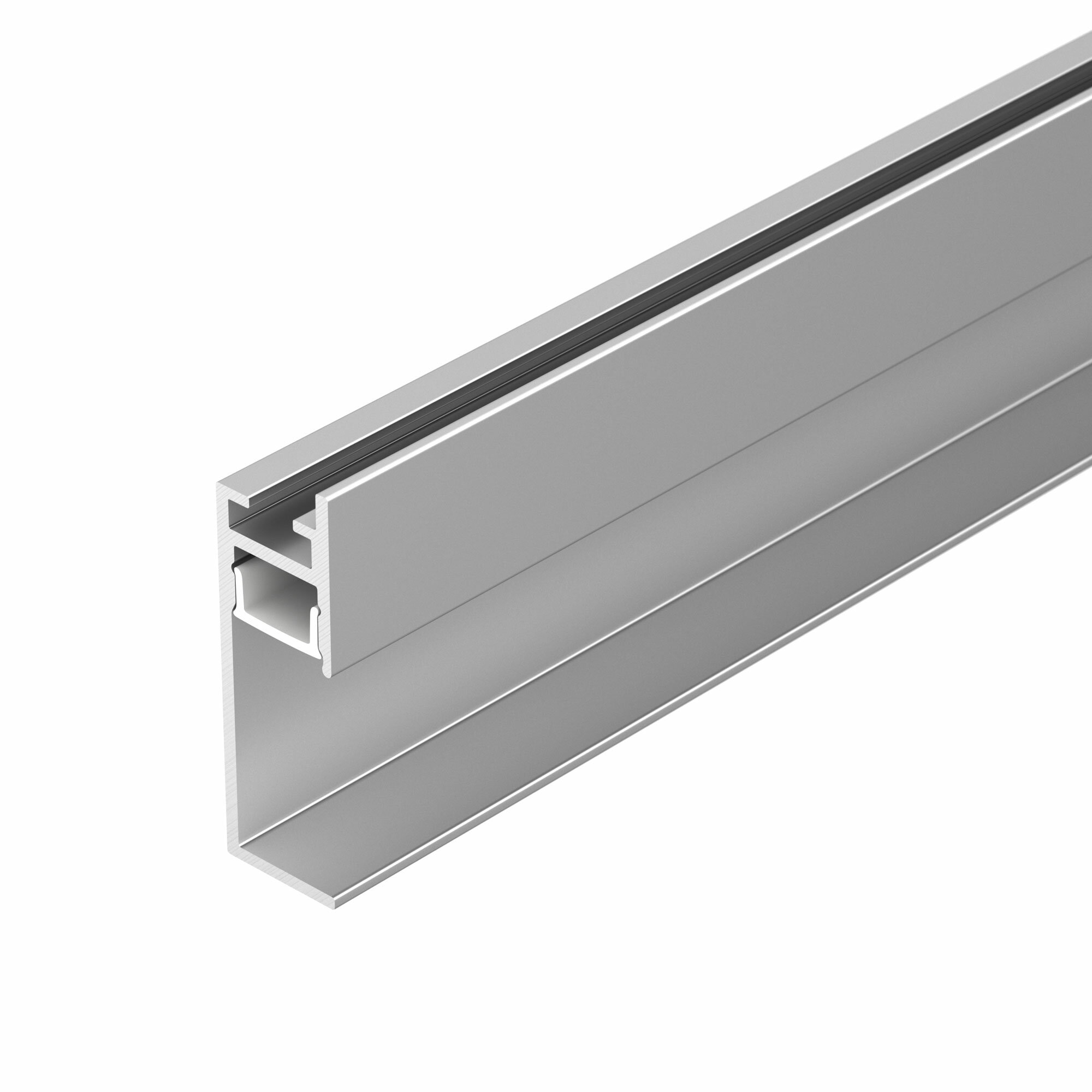 Arlight Профиль PLINTUS-H35-F-2000 ANOD (Arlight Алюминий) 2м