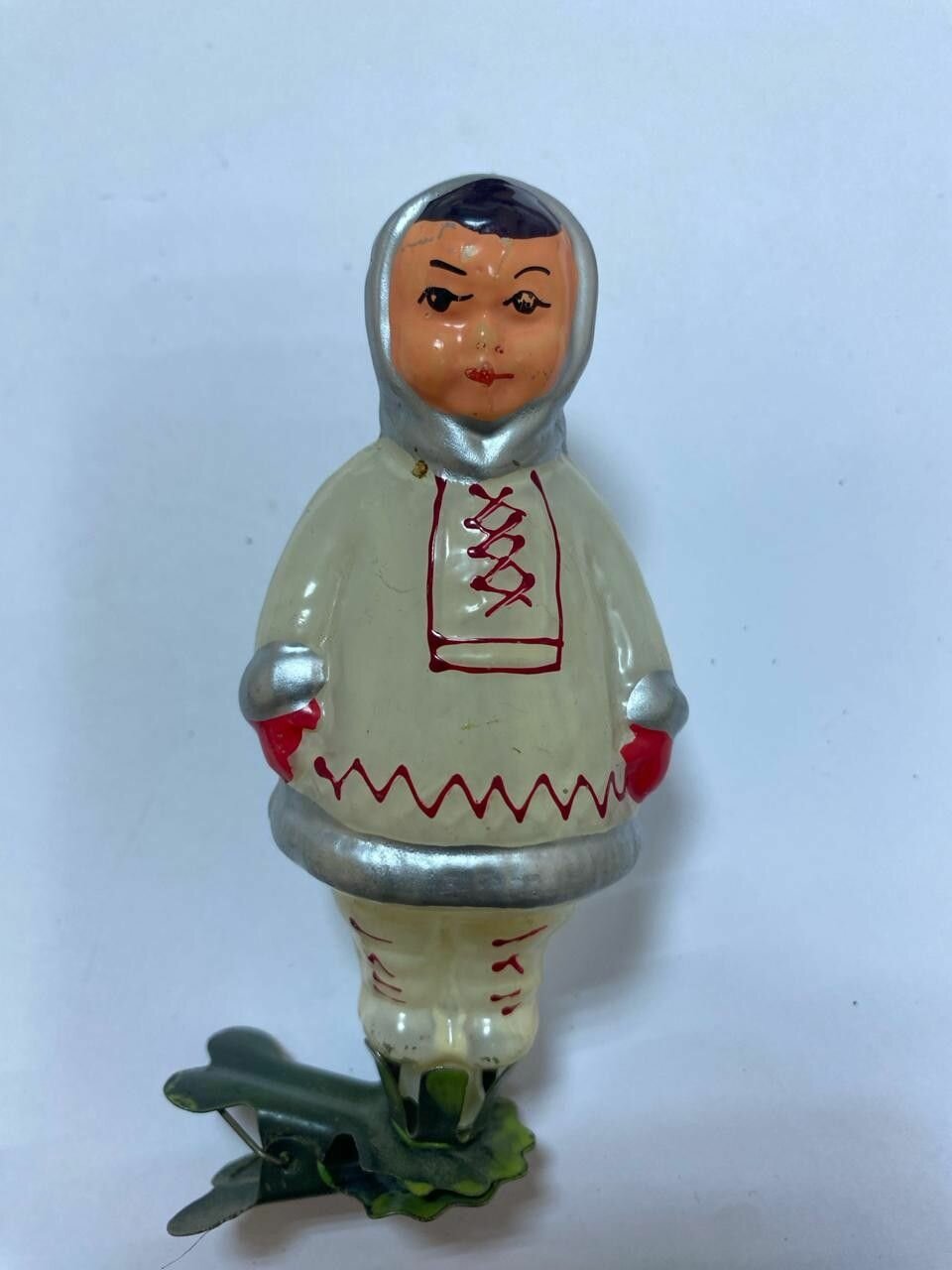 Игрушка на елку Чукча 9см Винтаж из СССР
