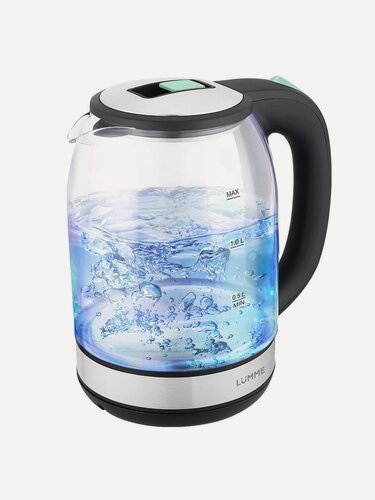 Изображение товара Электрический чайник LUMME LU-4104 светлая яшма стеклянный 2 л
