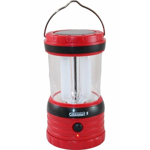 Фонарь кемпинговый Сибирский следопыт-неон, 4L, солн. бат, аккум. 220В, 3хАА, USB