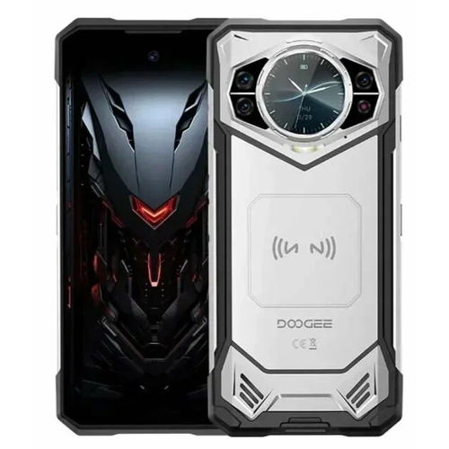 Смартфон DOOGEE S200 12/256 ГБ, Серебристый серебристый