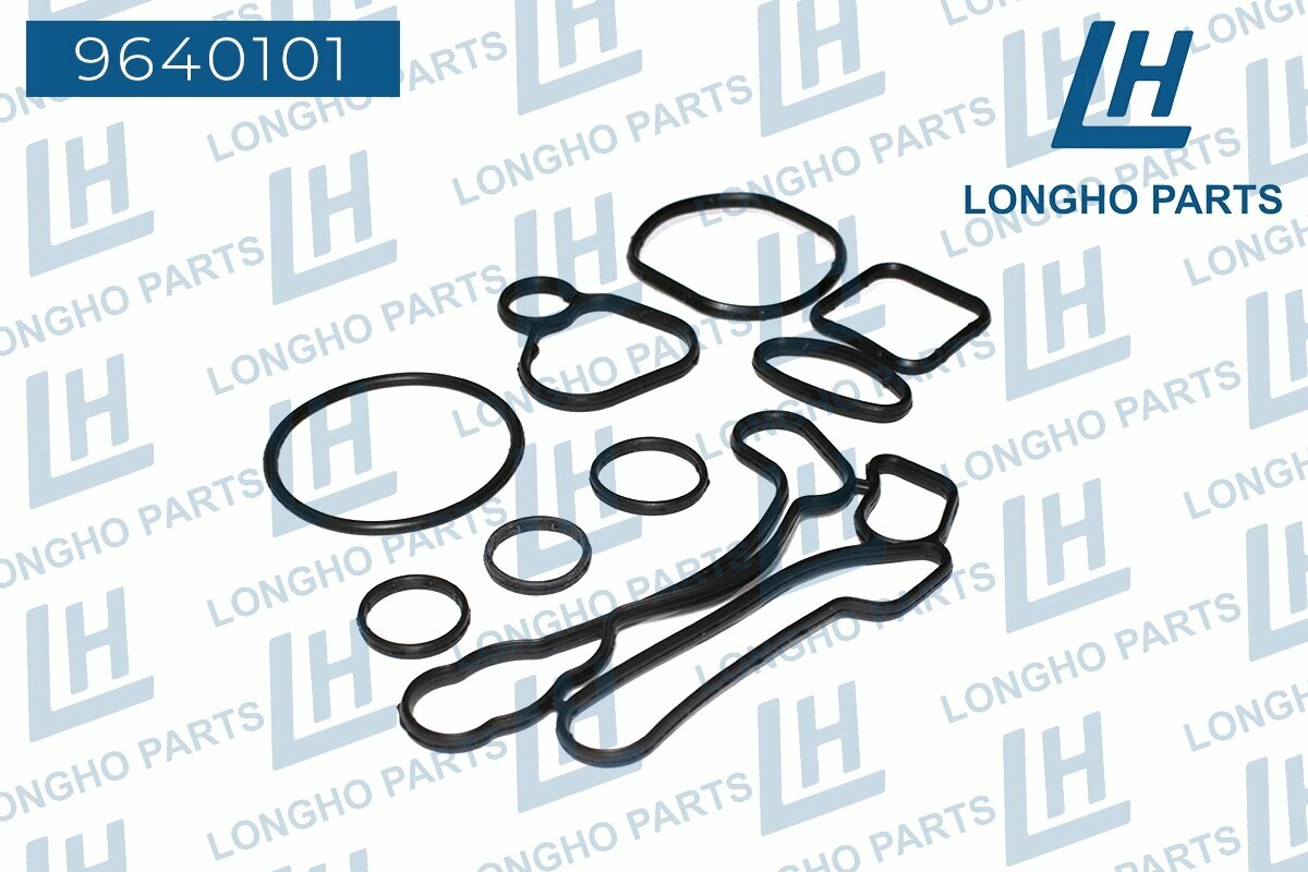 Прокладки теплообменника Chevrolet Cruze 09-, Opel Astra H, J 04- 9 шт Longho Longho 9640101