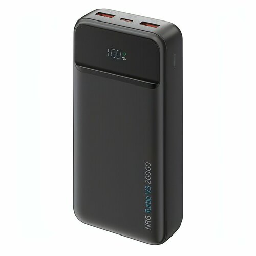 Внешний аккумулятор Deppa NRG Turbo V3 20000 mAh 225W 33669 черный 2299₽