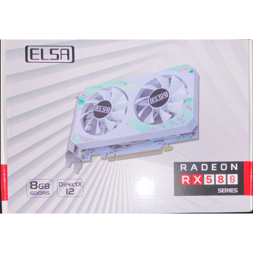 Видеокарта ELSA Radeon RX 580 8 GB GDDR5 Retail 12550₽