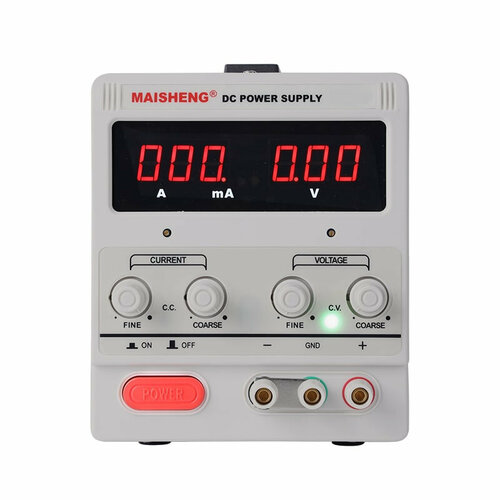 Лабораторный блок питания (источник питания) MAISHENG MS305D-MS001 (30 В, 5 А)