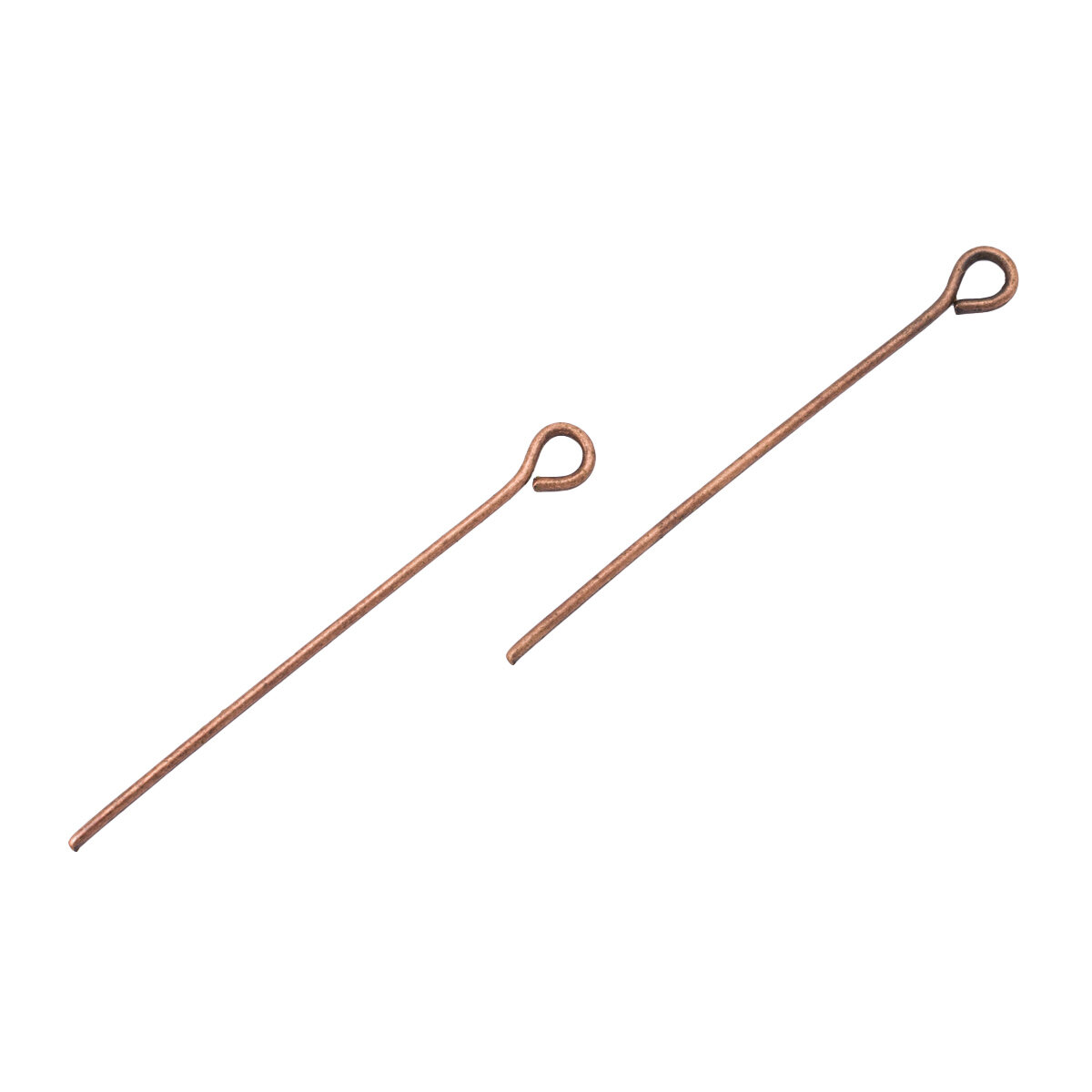 Штифты для бижутерии с петлей 30 мм Astra&Craft (медь) 50 шт