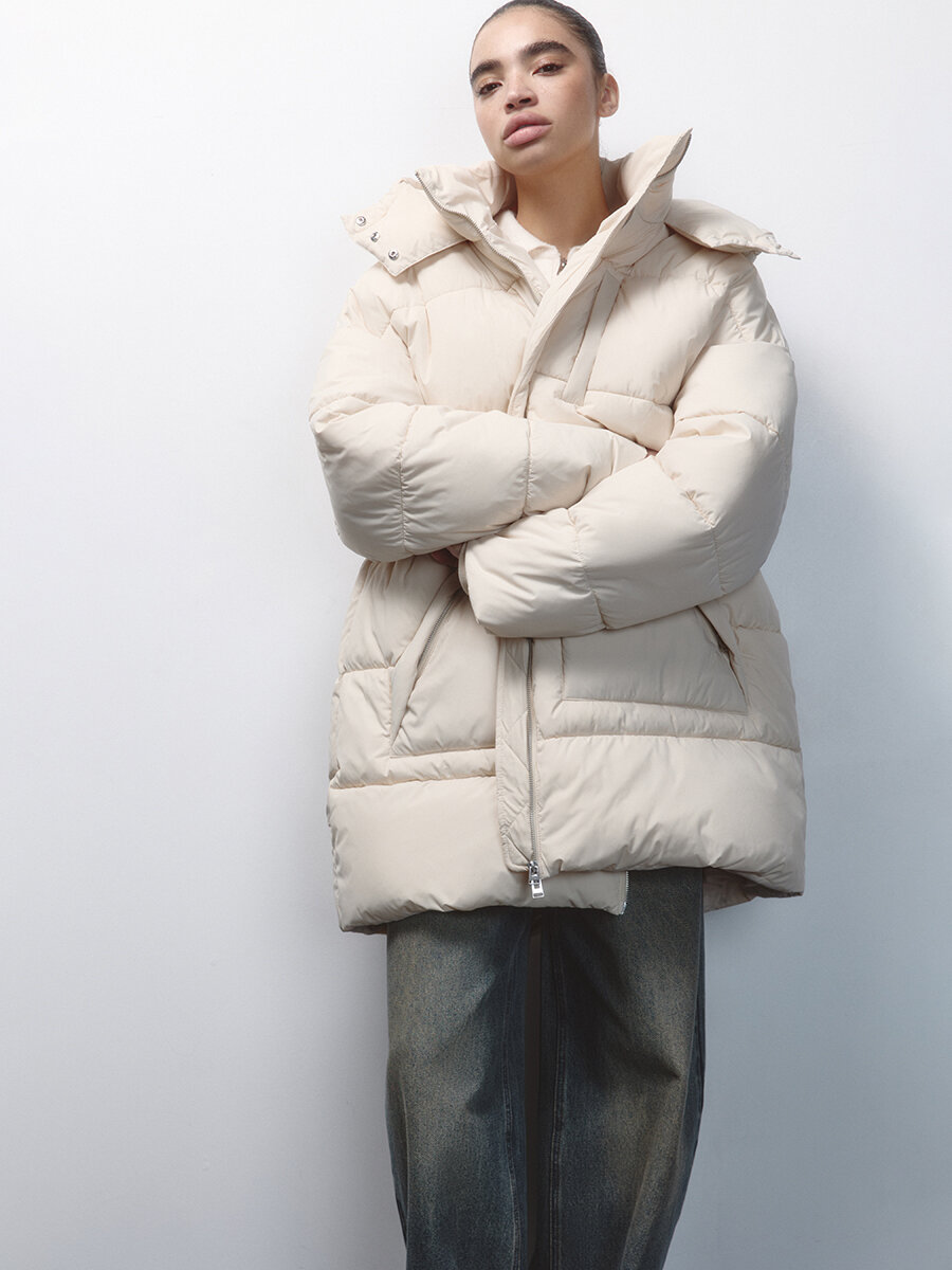 Куртка Befree размер XS/S молочный