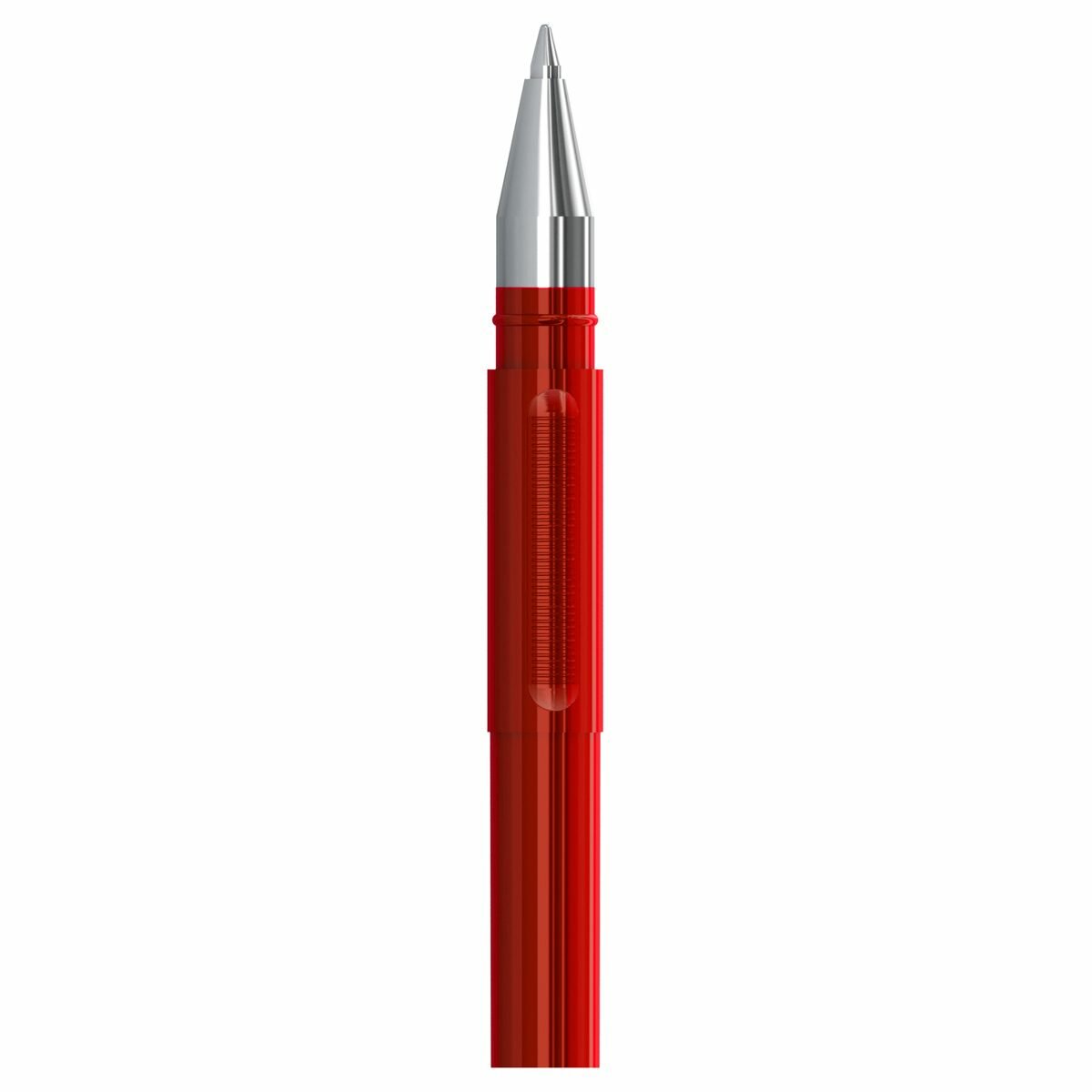 Ручка гелевая Berlingo X-Gel (0.4мм, красная) (CGp_50122), 12шт.