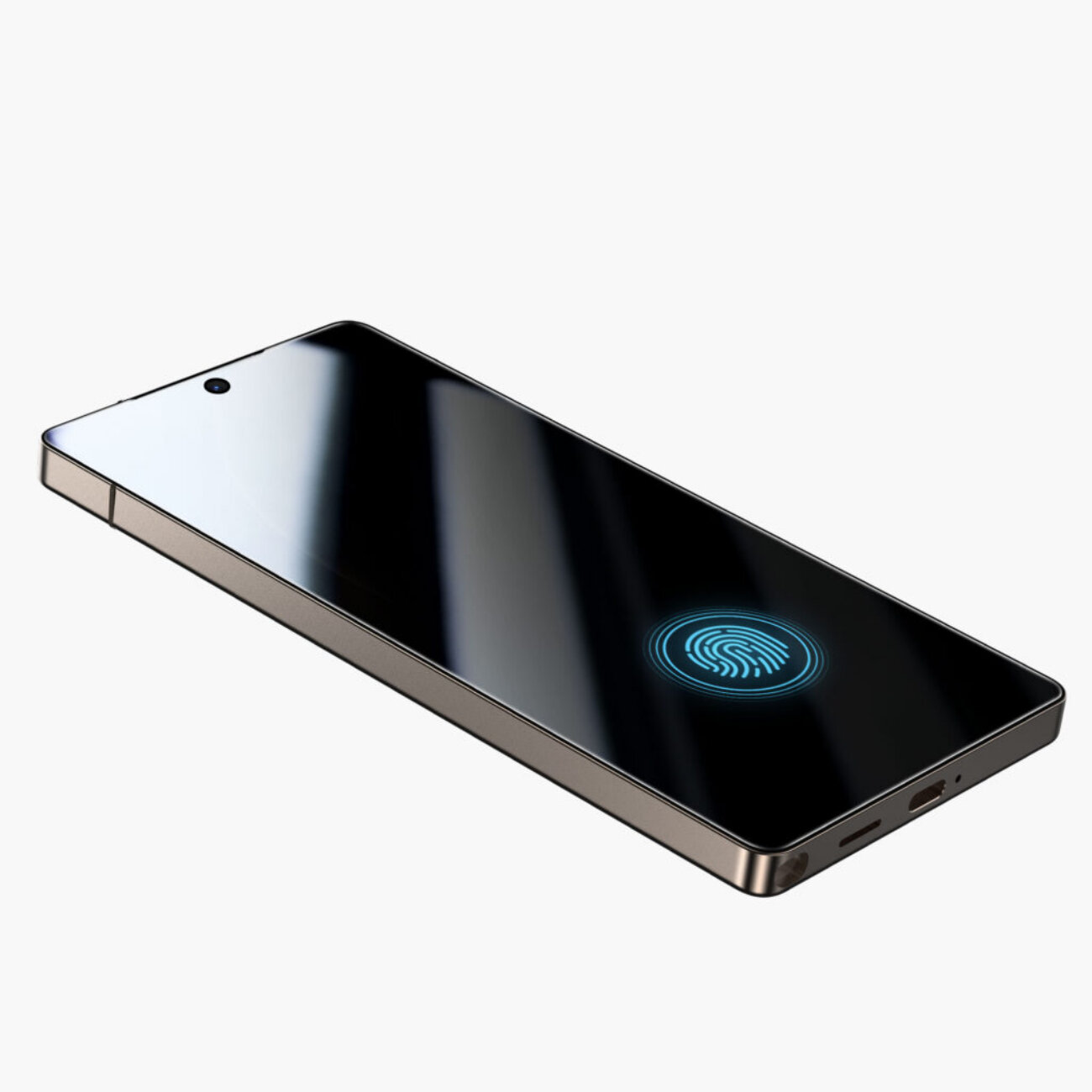 Защитное стекло Антишпион для Galaxy S25 Ultra KEEPHONE сверхпрочное, олеофобное Revo HD с защитой от подглядывания 28°