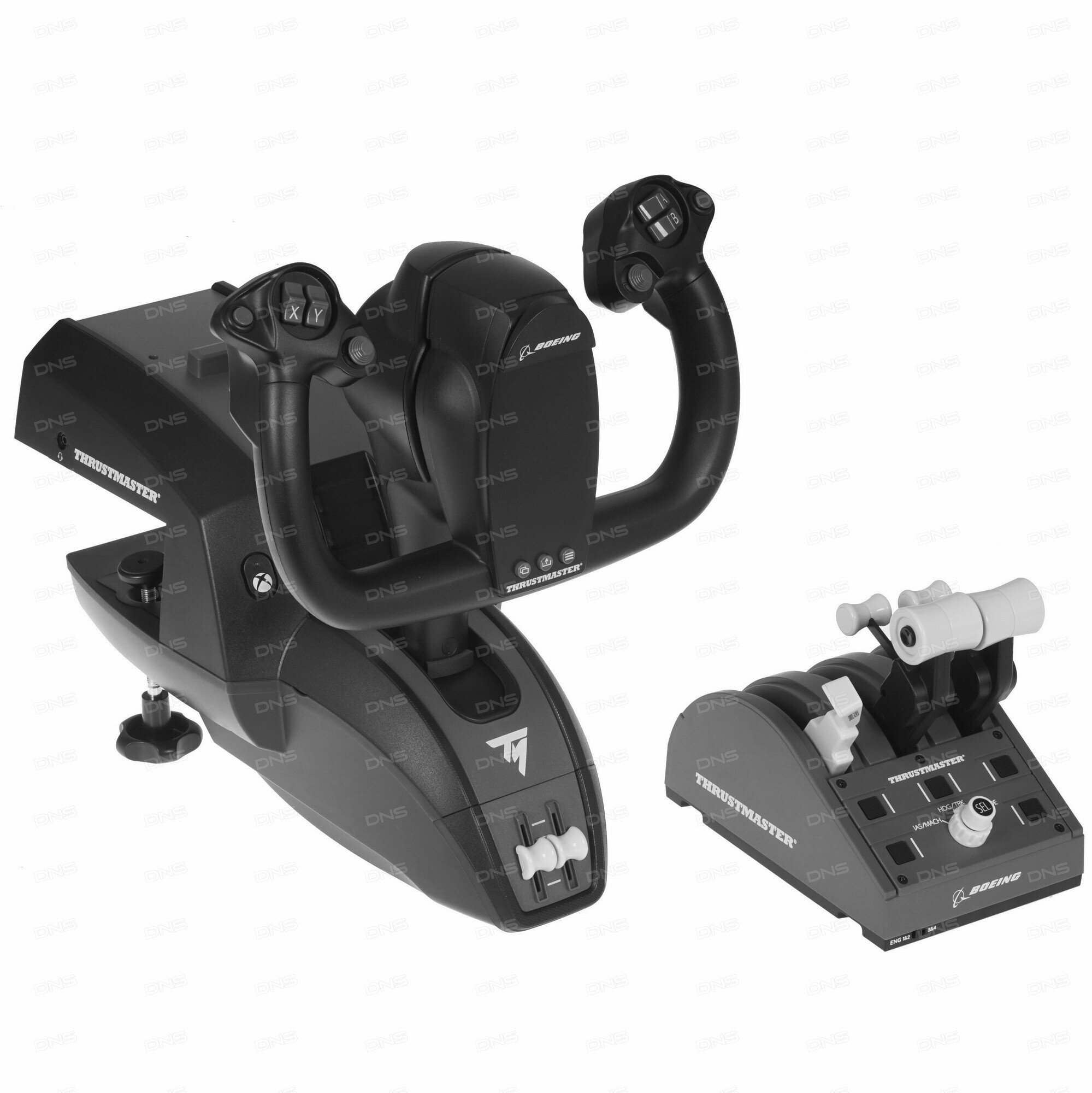 Джойстик Thrustmaster TCA Yoke Pack Boeing Edition серый