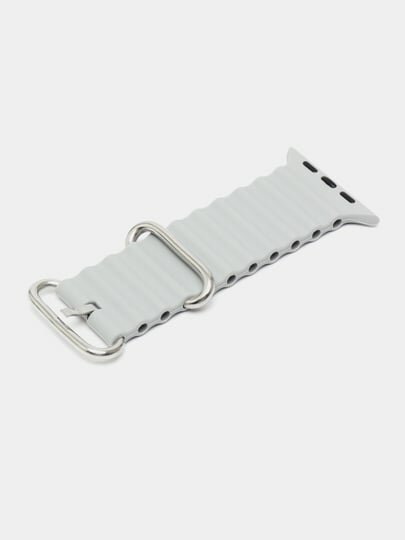 Ремешок силиконовый для Apple Watch 3,4,5,6,7,8 SE и Ultra, размер 42 / 44 / 45 / 49 мм — фото 1