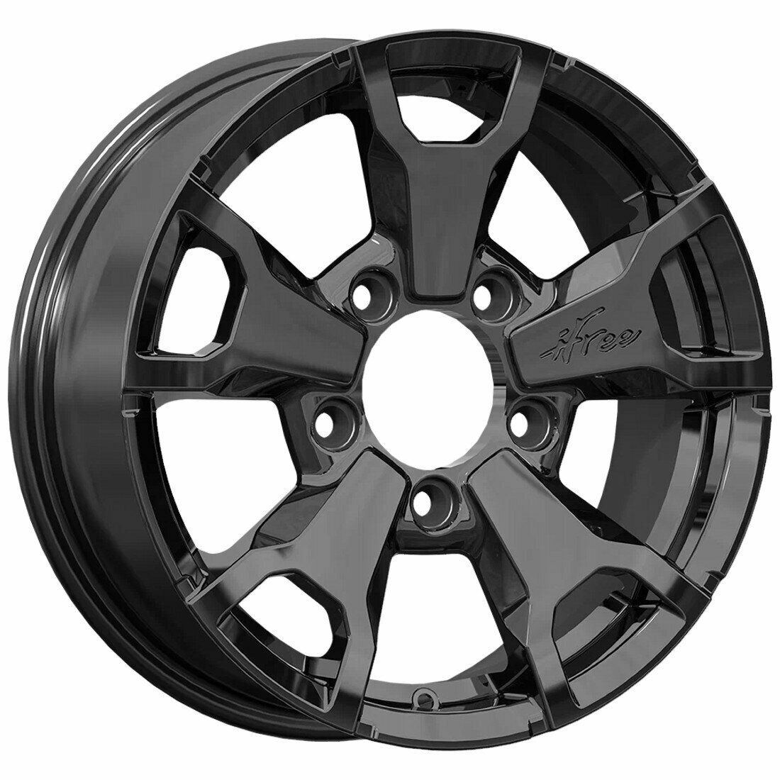 Колесный диск iFree Тайган (КС872) 6x16 5x1397 ET40 981 BK литой для автомобиля