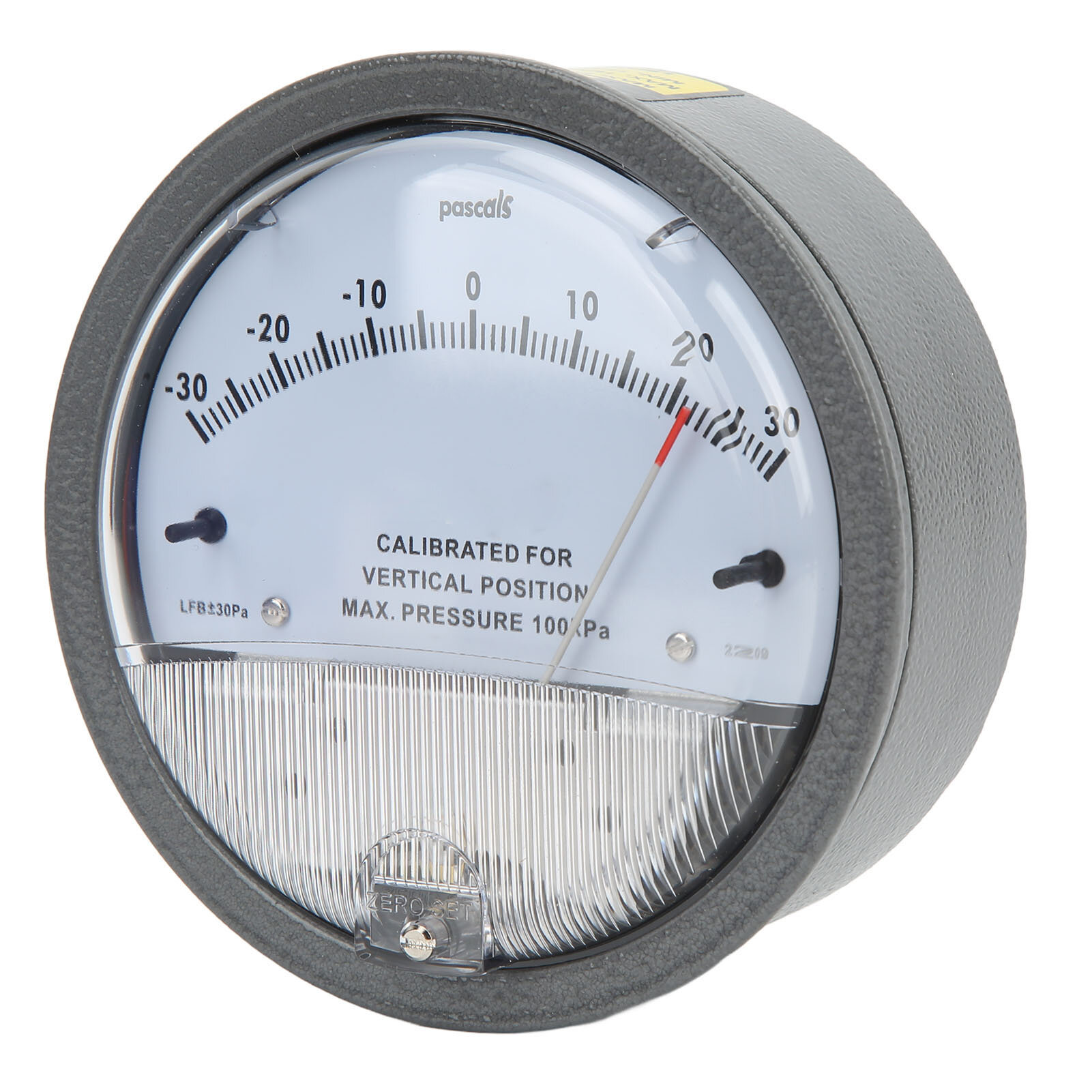 Differential Pressure Gauge Clean Room HVAC Filter Detection with Pointer Vacuum Components — фото 1