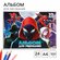 Альбом для рисования MARVEL "Человек-Паук", A4, 32 л, на скрепке