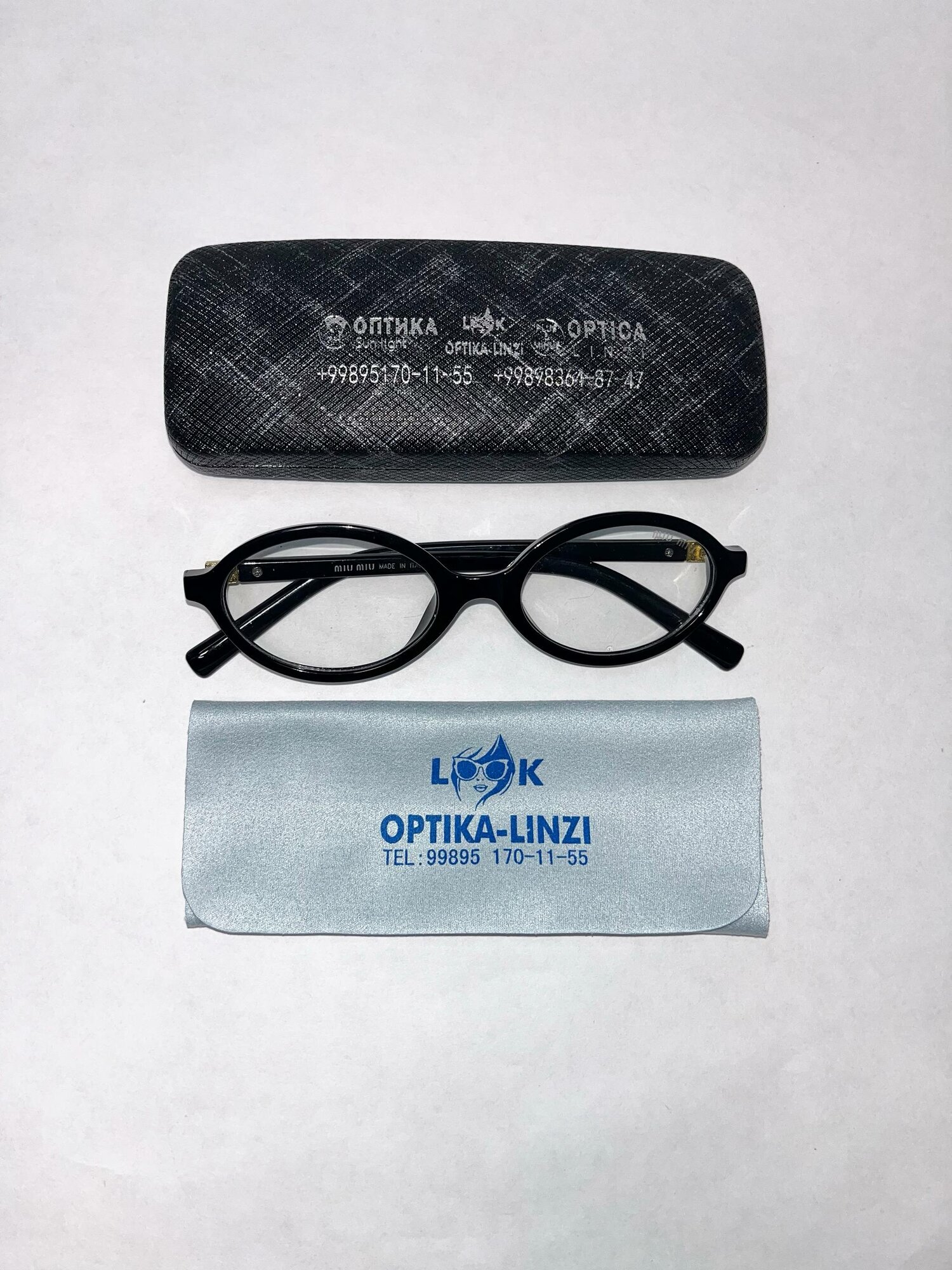 Антибликовые очки от компьютера (телефон телевизор)12+ пластиковая оправа черный — фото 1