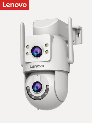 Изображение товара Камера Lenovo, с 5G WiFi, двойное разрешение, белый светодиод, ИК-подсветка