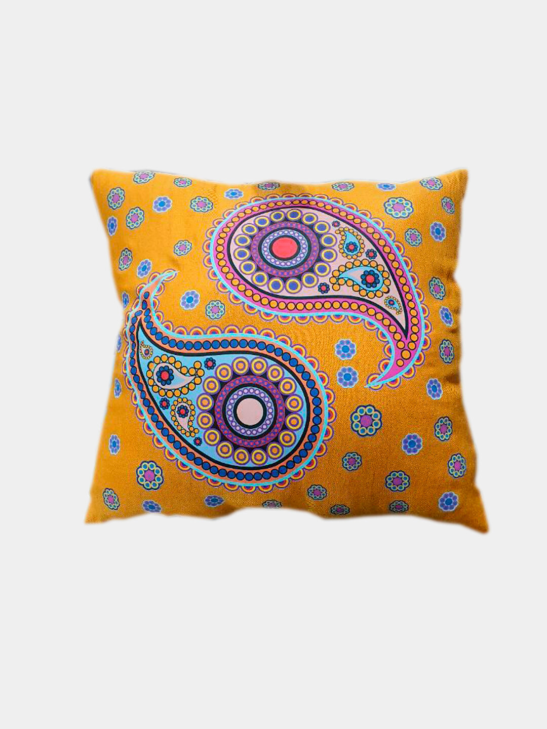 Подушки льняные с принтом Память об Узбекистане