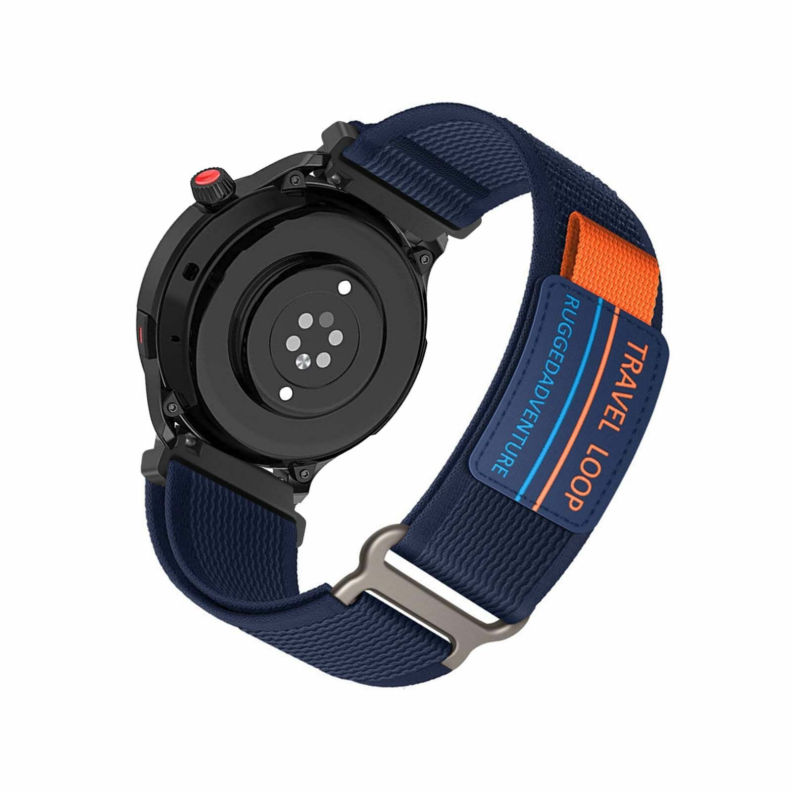 Amazfit GTR 4/GTR 3/GTR 3 pro Pемешок Сменный тканевый ремешок из легкого дышащего материала с удобной и надежной застежкой на липучке, регулируемым размером