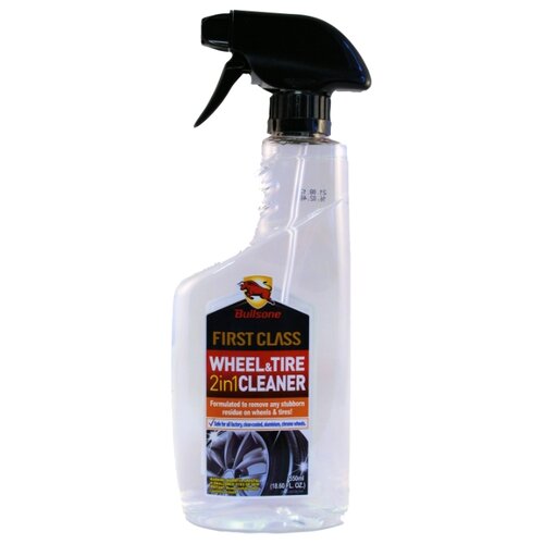 фото Очиститель колесных дисков и шин "wheel & tire cleaner 2 in 1" 550мл clns 10763900, шт bullsone