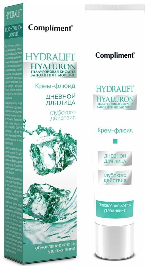 Крем-флюид для лица Compliment Hydralift глубокого действия Дневной