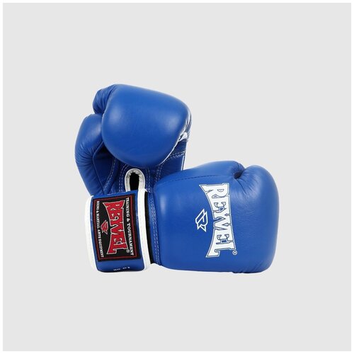 Перчатки боксерские REYVEL, серия 80, 14 унций, синие