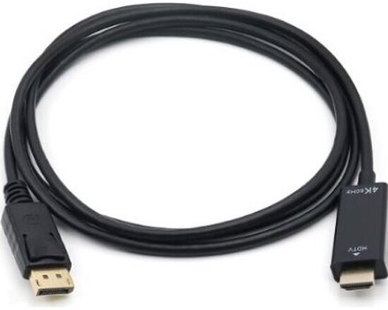 Кабель-переходник Ks-is KS-752-1.8 4K DP M - HDMI M активный 1.8м (KS-752-1.8)