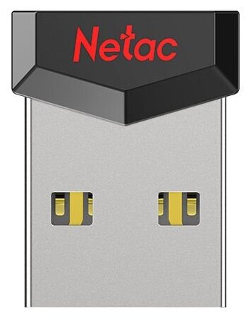 64GB USB 2.0 Флеш-накопитель NETAC UM81 NT03UM81N-064G-20BK черный