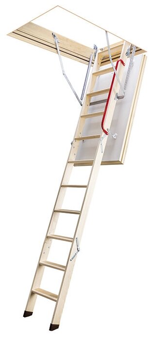 Лестница чердачная Fakro LTK деревянная 280х60х120 см