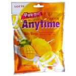 Леденцы Lotte Anytime milky mango, 60 г - изображение