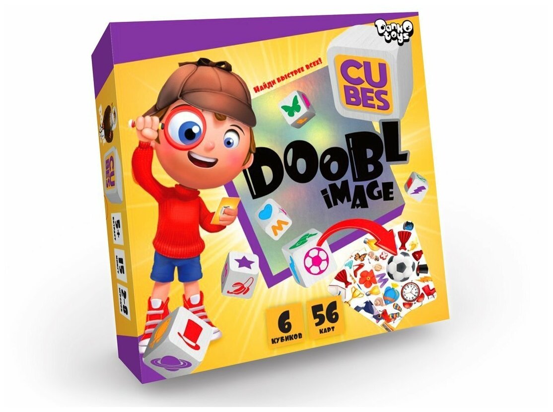 Настольная Игра Doobl Image Cube данко-тойс DBI-04-01