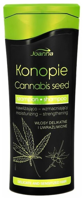 Шампунь для волос JOANNA CANNABIS SEED c экстрактом конопли 200 мл