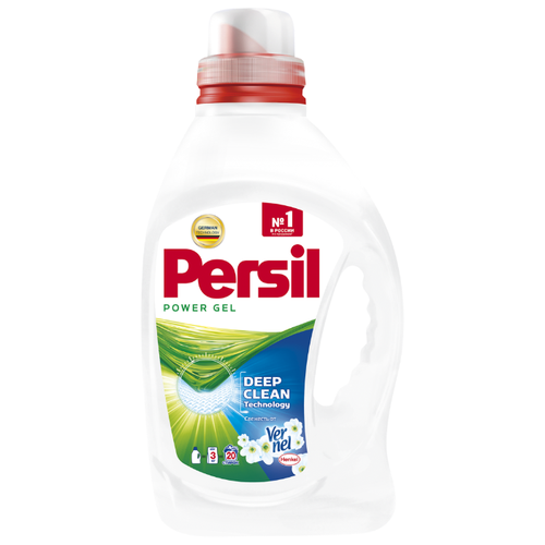 фото Гель для стирки persil свежесть от vernel deep clean technology, 1.3 л, бутылка