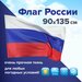 Флаг России 90х135 см без герба, повышенная прочность и влагозащита, флажная сетка, STAFF, 550227