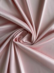 Ткань для шитья и рукоделия Атлас корсетный розовый, отрез 1м, ширина 150 см