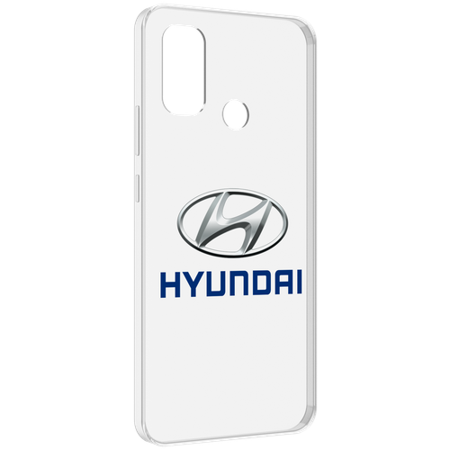 Чехол MyPads hyundai-4 мужской для UleFone Note 10P / Note 10 задняя-панель-накладка-бампер