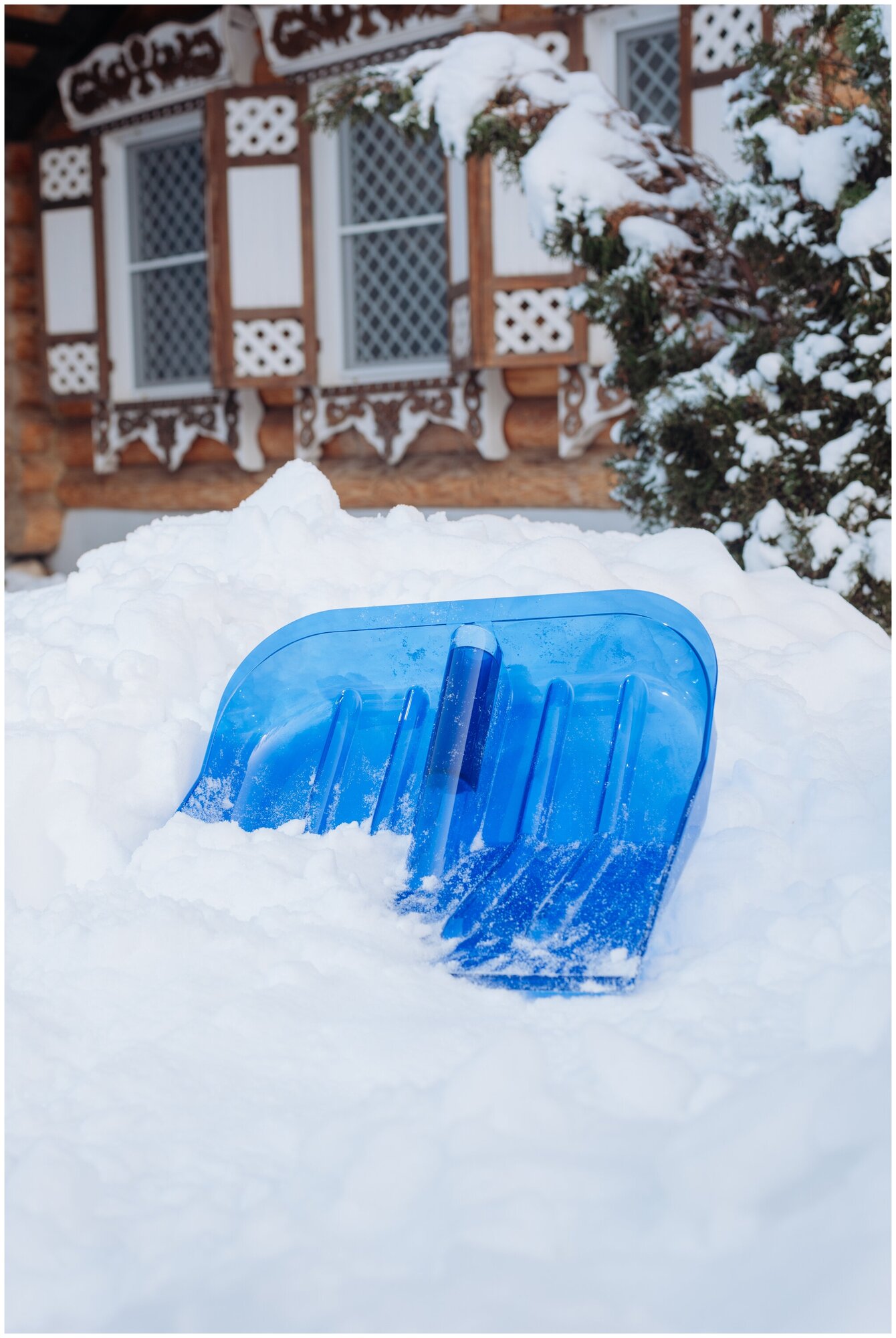 Ковш лопаты для уборки снега FACHMANN Garten из поликарбоната