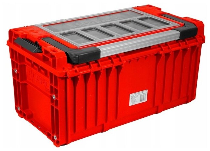 Ящик для инструментов Qbrick System PRIME Toolbox 250 Expert Red Ultra HD Custom 535x327x277 мм - фотография № 5