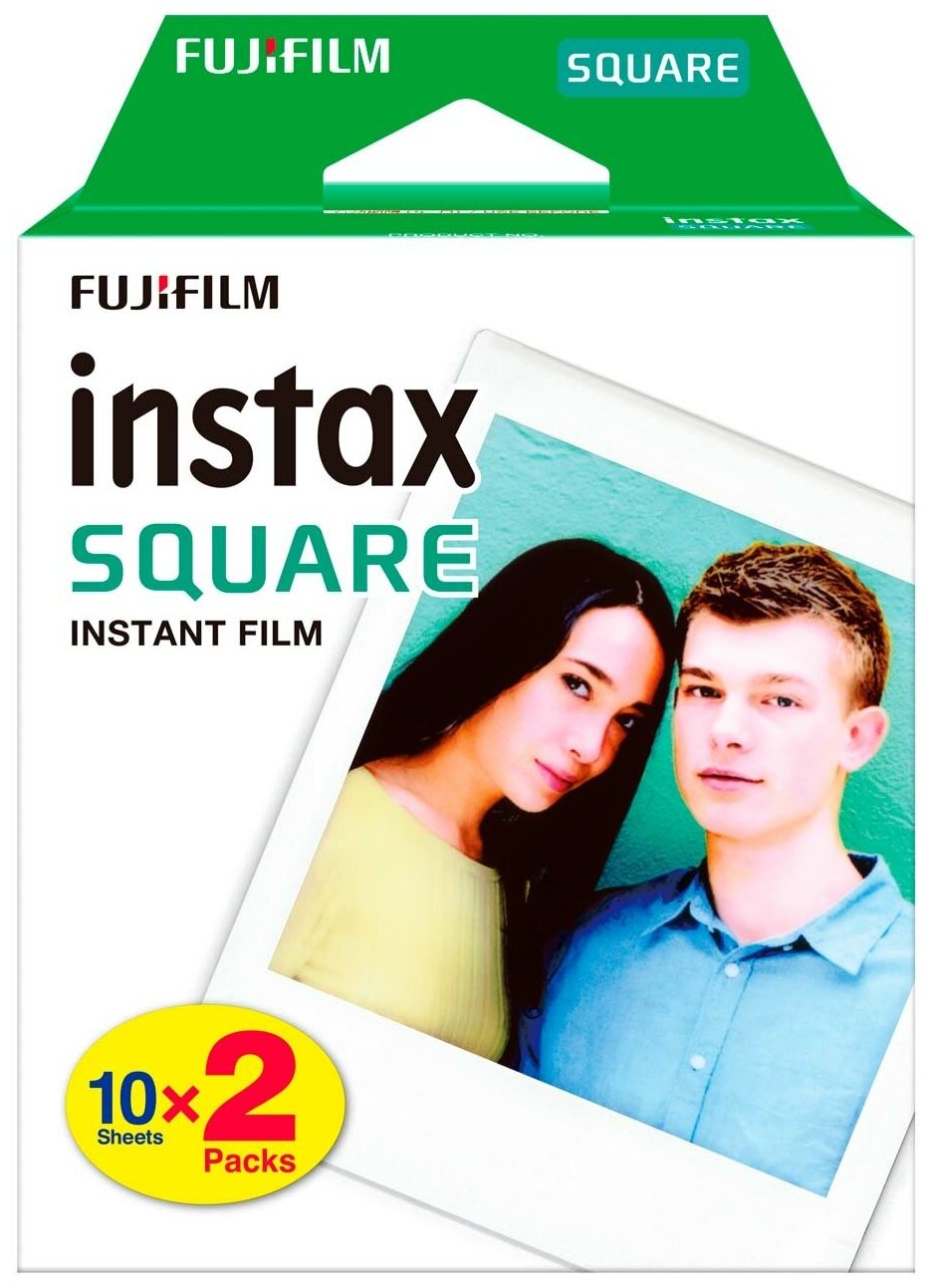 Картридж Fujifilm Instax SQUARE, 20 снимков