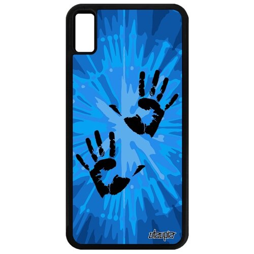 фото Чехол на apple iphone xs max, "отпечаток ладони" rasta arm utaupia