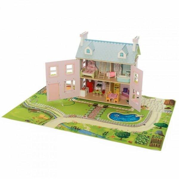 Кукольный домик Le Toy Van Большое поместье мэйберри с комнатами 69 см - фото №11