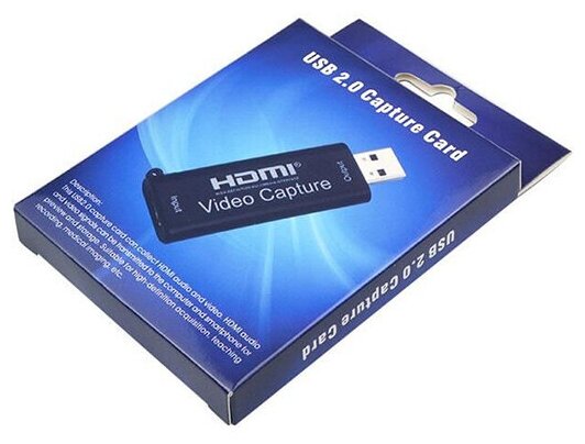 Карта видеозахвата / видео адаптер HDMI на USB Booox VC01