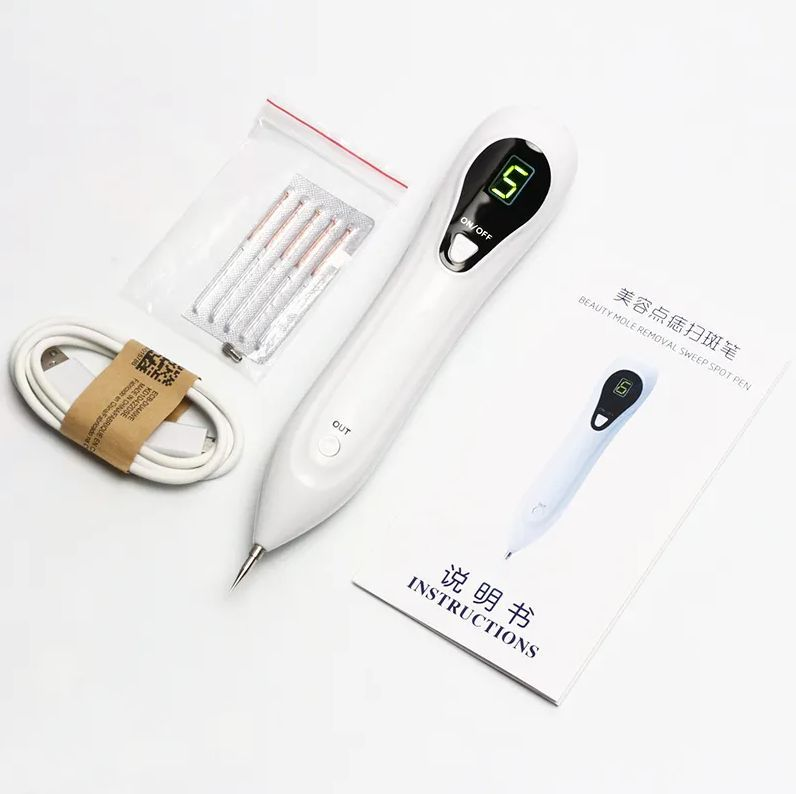 Аппарат для удаления бородавок, пигментных пятен, плазменная ручка Life Basis V-2 с 6 режимами для удаления родинок, веснушек, шрамов.