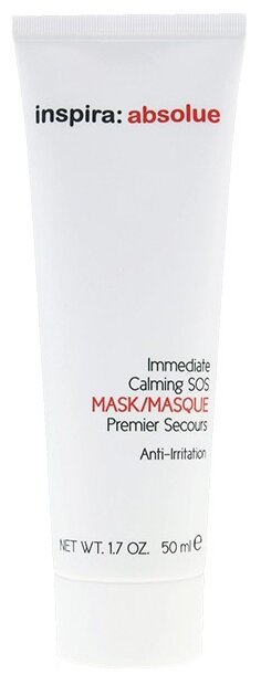 Inspira Cosmetics Absolue Immediate Calming SOS Mask Мгновенно успокаивающая крем-маска, 50 мл