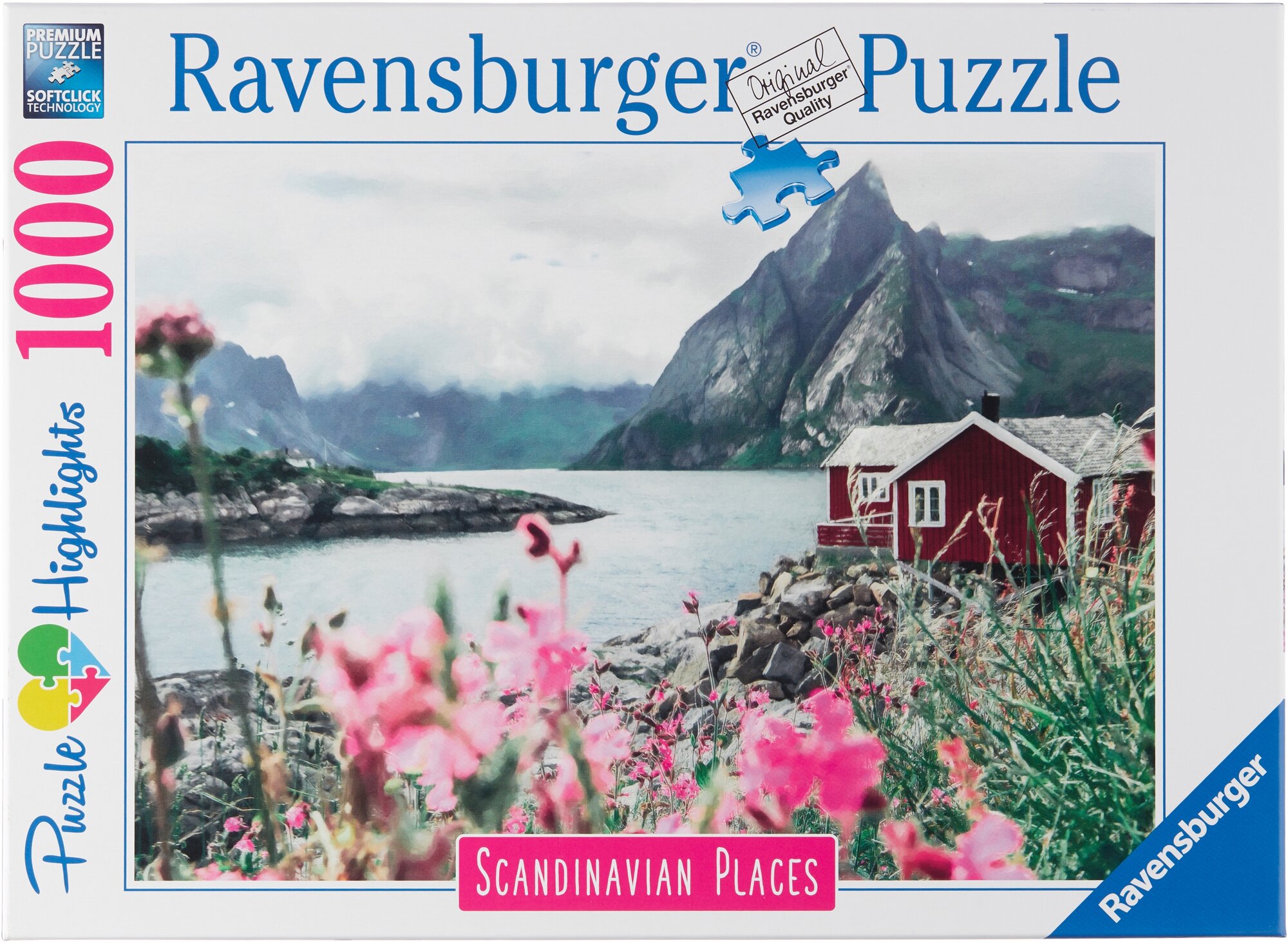 Пазл Ravensburger Лофотенские острова. Норвегия 16740 (1000 эл) - фото №1
