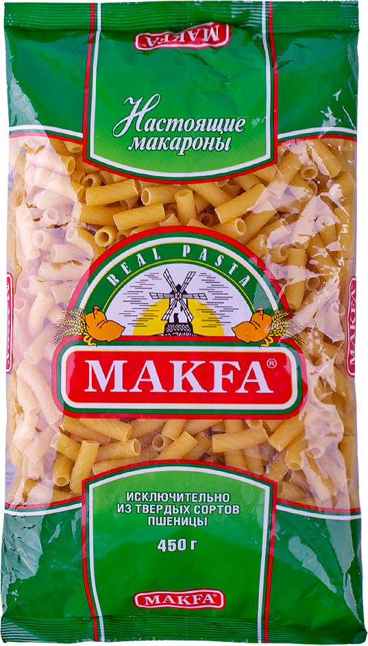 Макфа Макароны, рожки, 450 г