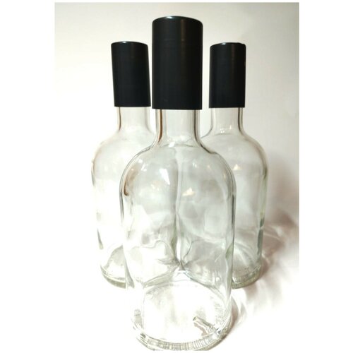 3 Бутылки стеклянные 