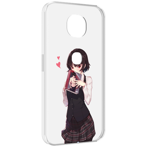 Чехол MyPads Persona 5 - Makoto Niijima для Motorola Moto G5S (XT1799-2) задняя-панель-накладка-бампер чехол mypads persona 5 makoto niijima для motorola moto edge x30 задняя панель накладка бампер